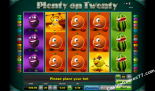 spielautomaten spielen Plenty on twenty Gaminator